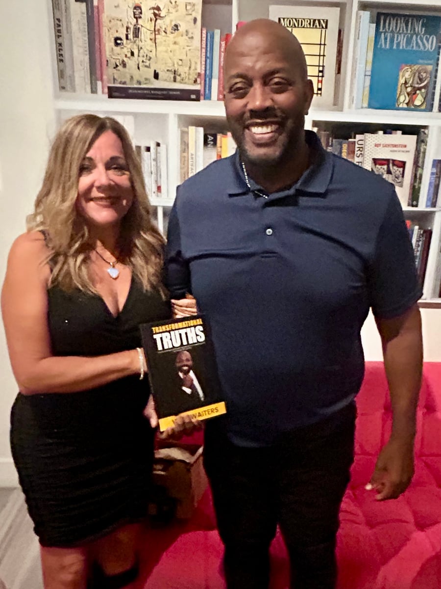 Readers with their copy of Transformational Truths